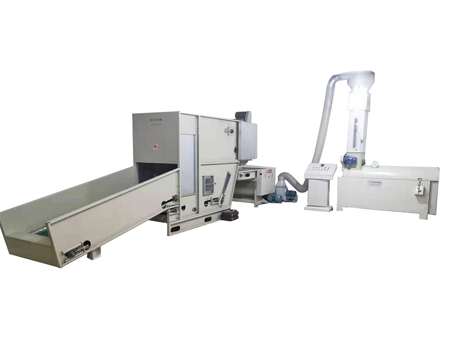 HJZXJ-半自動珍珠（zhū）棉枕芯機（jī）流水線